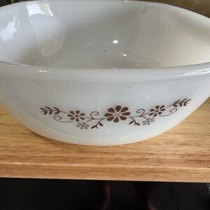 Vintage PY-O-REY Brown Daisy Floral dish – Vintage Glassware